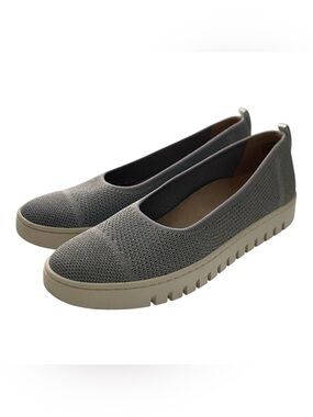 Vionic Uptown Skimmer Grey Knit Slip On Shoes Size 8 Grey